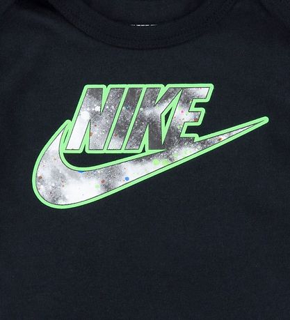 Nike Broek_/Romper s/s - Tie-dye - Zwart Nike Broek_/Romper s/s - Tie-dye - Zwart