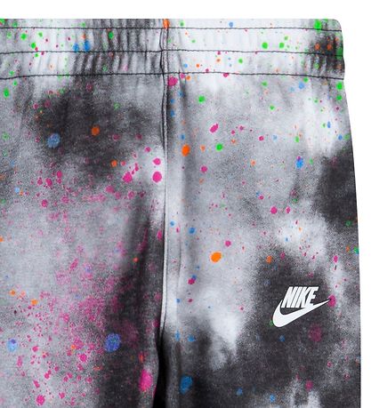Nike Broek_/Romper s/s - Tie-dye - Zwart Nike Broek_/Romper s/s - Tie-dye - Zwart