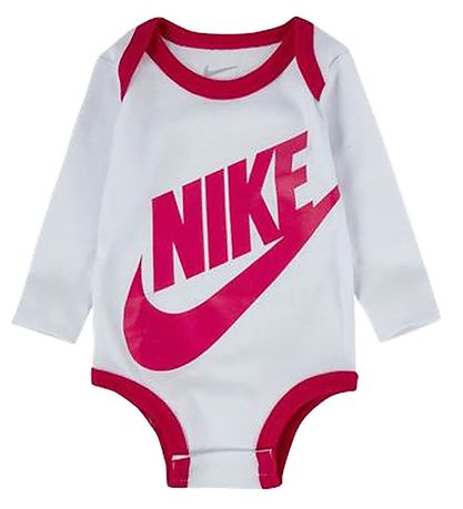 Nike Gift Box - Bodysuit l/s/Beanie/Socks - Futura - Rush Pink