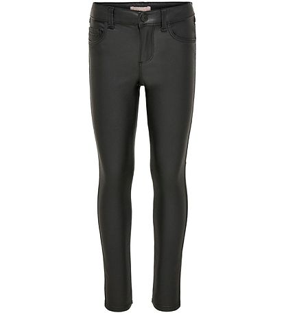 Kids Only Trousers - Noos - KonRoyal - Rock Coated - Black Kids Only Trousers - Noos - KonRoyal - Rock Coated - Black