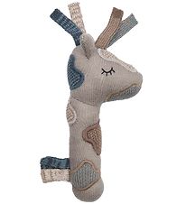 Smallstuff Rattle - Giraffe - Sandy/Blue Smallstuff Rattle - Giraffe - Sandy/Blue