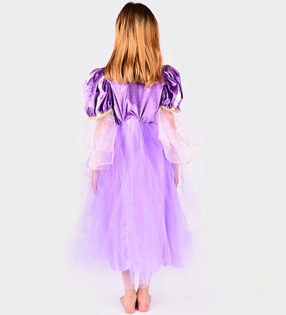 Den Goda Fen Costume - Rapunzel w. Hairband - Purple