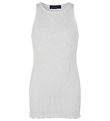 Rosemunde Singlet - Silke/Bomull - Ny White