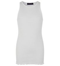 Rosemunde Tanktop - Seide/Baumwolle - Neu White