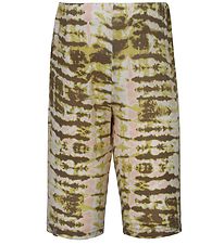 Rosemunde Shorts - Sand Striped Tie Dye Print Rosemunde Shorts - Sand Striped Tie Dye Print