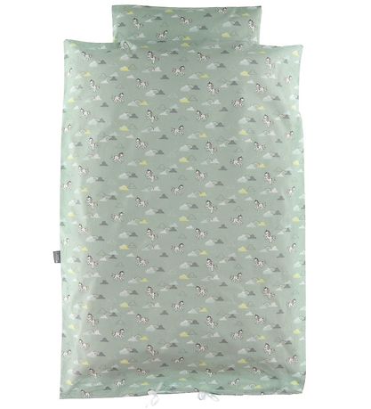 Nørgaard Madsens Bedding - Junior - Mint w. Unicorn Nørgaard Madsens Bedding - Junior - Mint w. Unicorn