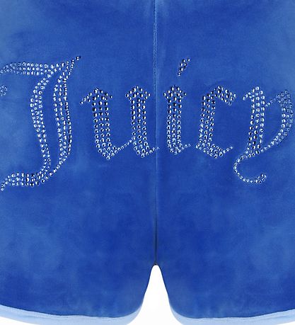 Shorts Juicy Couture - Velours - Outremer Shorts Juicy Couture - Velours - Outremer