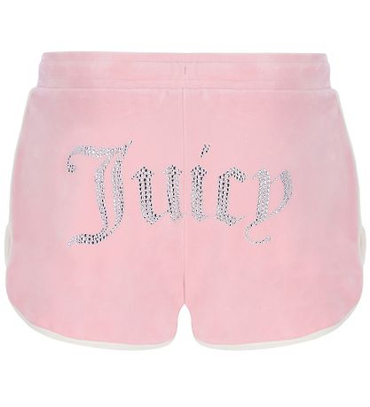 Juicy Couture 반바지 - 벨루어 - 아몬드 블라썸