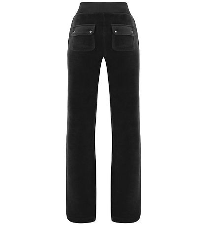 Juicy Couture Velvet Trousers - Black