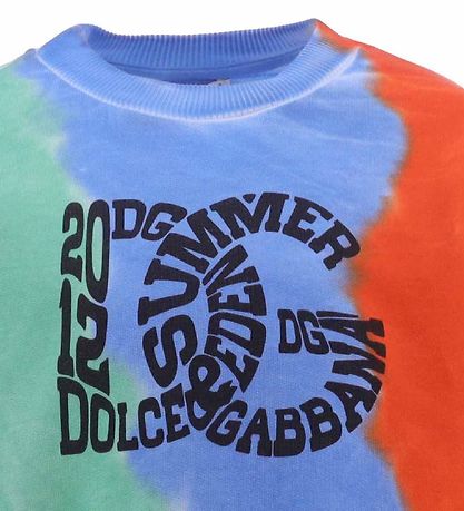 Dolce & Gabbana Sweatshirt - Eden - Multicolour w. Print Dolce & Gabbana Sweatshirt - Eden - Multicolour w. Print