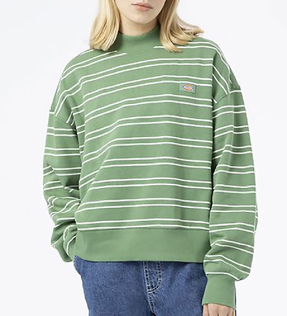 Dickies Collegegenser - Westover - Dark Ivy m. Striper Dickies Collegegenser - Westover - Dark Ivy m. Striper