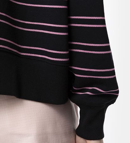 Dickies Sweatshirt - Westover - Black/Pink Striped