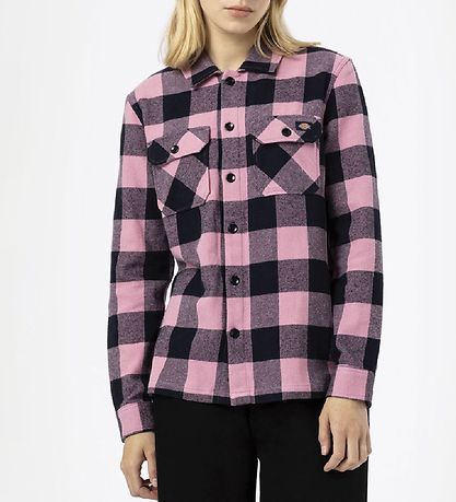 Dickies Overhemd - Nieuw Sacramento - Foxglove/Sorternet