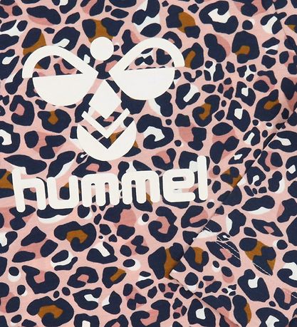 Hummel Blouse - hmlMarie - Pale Mauve w. Leopard Print/Logo