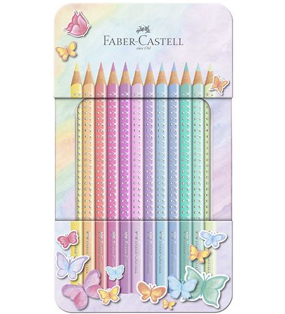 Faber-Castell Fargestifter - Grip - 12 stk. - Pastel