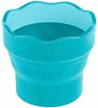 Faber-Castell Cup for Water/Brush - Clic&Go - Turquoise Faber-Castell Cup for Water/Brush - Clic&Go - Turquoise