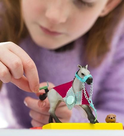 Schleich Horse Club - H: 7 cm - Play fun with felt 42534 Schleich Horse Club - H: 7 cm - Play fun with felt 42534