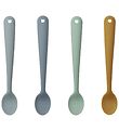 Liewood Löffel - Rohre - 4er-Pack - Silikon - Blue Multi Mix Liewood Löffel - Rohre - 4er-Pack - Silikon - Blue Multi Mix