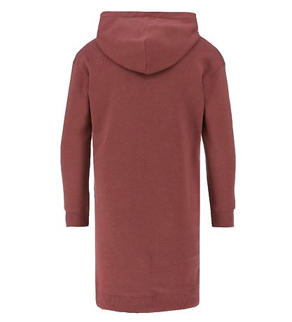 Calvin Klein Sweat Dress - Metallic Monogram - Terracotta Tile