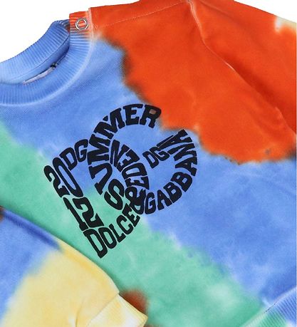 Dolce & Gabbana Sweatshirt - Eden - Multicolour w. Print Dolce & Gabbana Sweatshirt - Eden - Multicolour w. Print