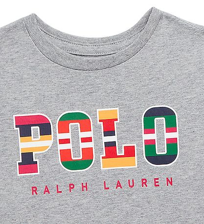 Polo Ralph Lauren T-Shirt - Andover - Grey Melange Polo Ralph Lauren T-Shirt - Andover - Grey Melange