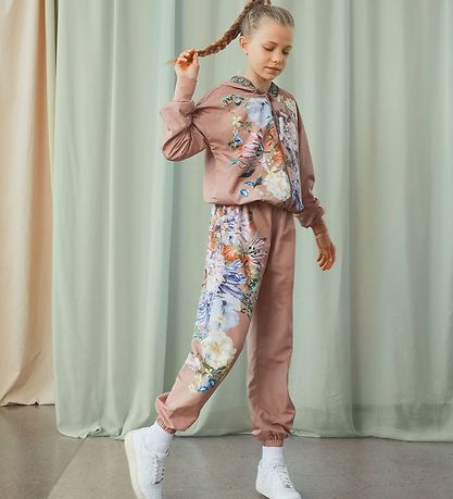 Molo Trousers - Oleen - Vertical Botanic