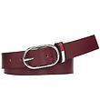 Tommy Hilfiger Belt - Oval - Burgundy Tommy Hilfiger Belt - Oval - Burgundy
