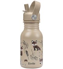 Elodie Details Water Bottle w. Straws - 450 mL - Nordic Oodland Elodie Details Water Bottle w. Straws - 450 mL - Nordic Oodland