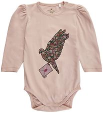 The New Siblings Bodysuit l/s - Duna - Rose Dust The New Siblings Bodysuit l/s - Duna - Rose Dust