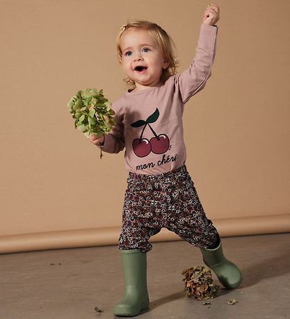 The New Siblings Trousers - Desiree - Roebuck Multi Flower Aop