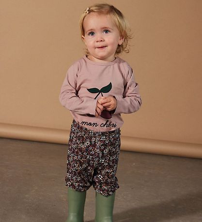 The New Siblings Trousers - Desiree - Roebuck Multi Flower Aop