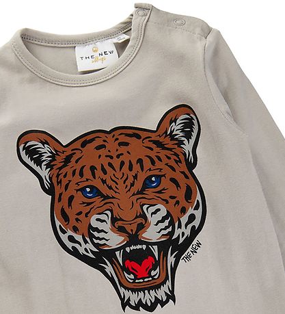 The New Siblings Bodysuit l/s - Demron - Chateau Gray