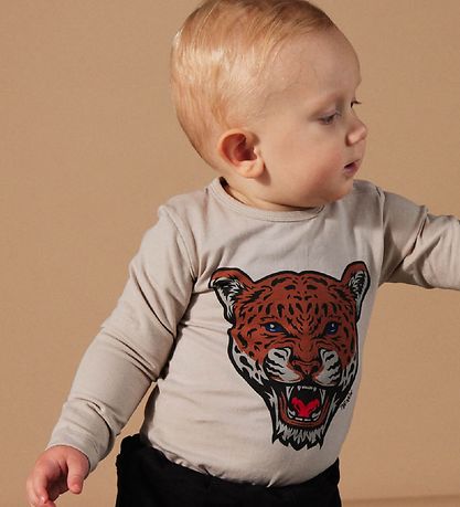 The New Siblings Bodysuit l/s - Demron - Chateau Gray