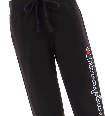 Pantalon de Jogging Champion Fashion - Noir av. Logo Pantalon de Jogging Champion Fashion - Noir av. Logo