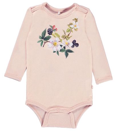 Molo Bodysuit l/s - Foss - Berry Bouquet