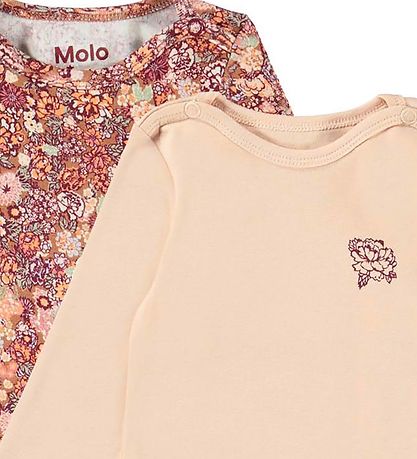 Bodies m/l Molo - Foss - 2 Pack - Fleur duveteuse