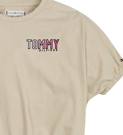 Tommy Hilfiger T-skjorte - Beskåret - Tommy Embro - Savannah San