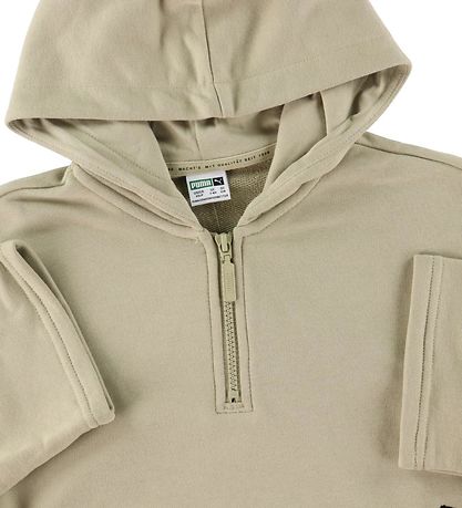 Puma Hoodie - Cropped - Green Puma Hoodie - Cropped - Green