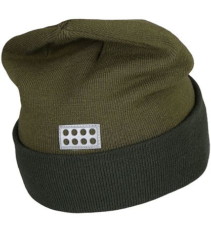 LEGO® Ninjago Knitted Beanie - LWAntony - Dark Khaki