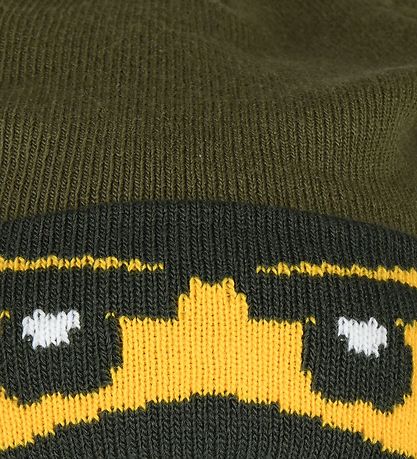 LEGO® Ninjago Knitted Beanie - LWAntony - Dark Khaki