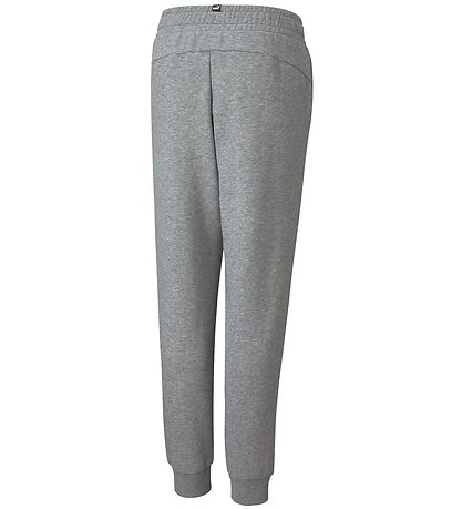Puma Trousers - Ace Logo - Grey Melange Puma Trousers - Ace Logo - Grey Melange