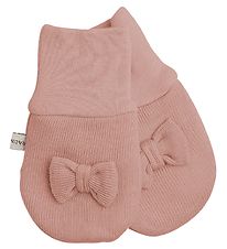Racing Kids Fäustlinge - Wolle/Baumwolle - Dusty Rose Racing Kids Fäustlinge - Wolle/Baumwolle - Dusty Rose
