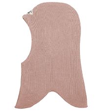 Racing Kids Balaclava - Wool/Cotton - 2-layer - Dusty Rose Racing Kids Balaclava - Wool/Cotton - 2-layer - Dusty Rose