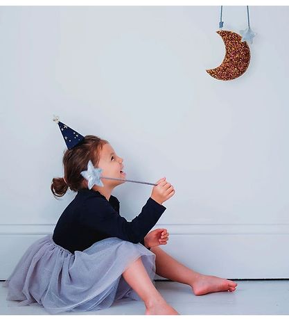 Mimi & Lula Tulle skirt - Grey w. Gold Dots