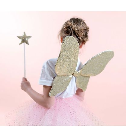 Mimi & Lula Wings - Gold Glitter Mimi & Lula Wings - Gold Glitter