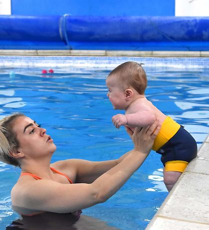 Splash About Schwimmwindel - Happy Nappy Duo - UV50+ - Navy/Gul