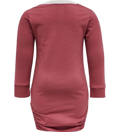 Hummel Bodysuit l/s - hmlMauilino - Dark Pink