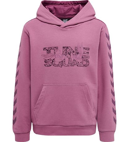 Hummel Hoodie - hmlSpace Jam Cuatro - Purple w. Print