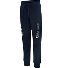 Hummel Sweatpants - hmlSpace Jam On - Navy w. Print