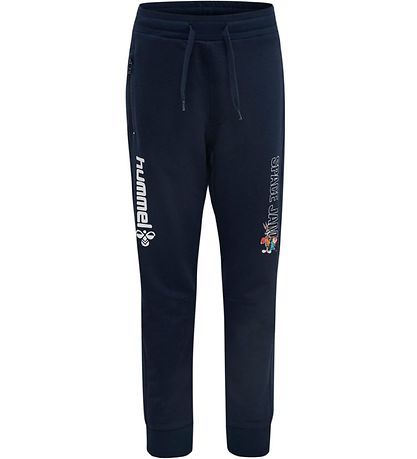 Hummel Sweatpants - hmlSpace Jam On - Navy w. Print